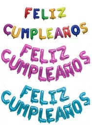 Globos de cumpleaños